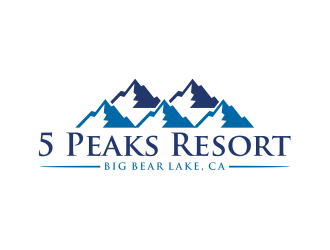 5 Peaks Resort logo design by cintoko