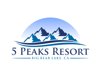 5 Peaks Resort logo design by cintoko