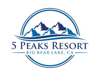 5 Peaks Resort logo design by cintoko