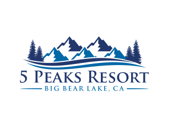 5 Peaks Resort logo design by cintoko