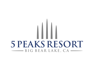 5 Peaks Resort logo design by cintoko