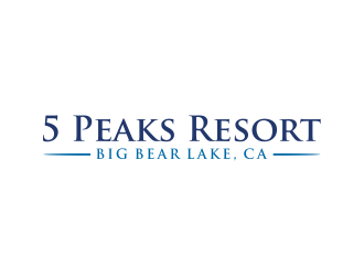 5 Peaks Resort logo design by cintoko