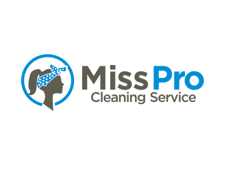 Miss Pro Cleaning Service logo design by YONK