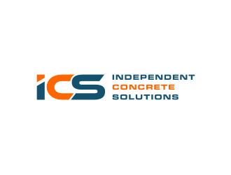 Independent concrete solutions logo design by bricton