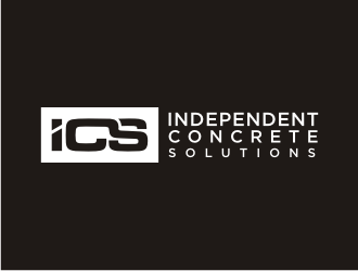 Independent concrete solutions logo design by artery