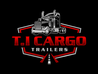 T.I Cargo Trailers logo design by scolessi