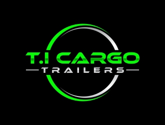 T.I Cargo Trailers logo design by javaz