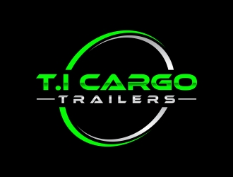 T.I Cargo Trailers logo design by javaz