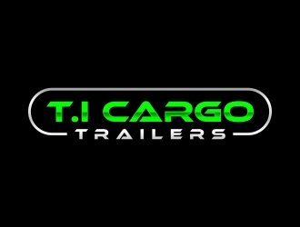 T.I Cargo Trailers logo design by javaz