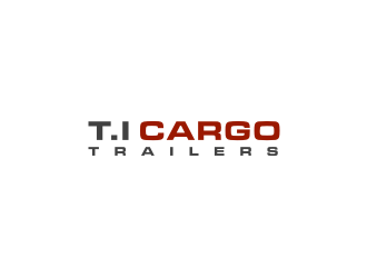 T.I Cargo Trailers logo design by bricton