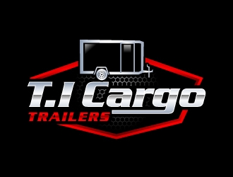 T.I Cargo Trailers logo design by uttam