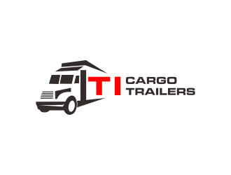 T.I Cargo Trailers logo design by dhika