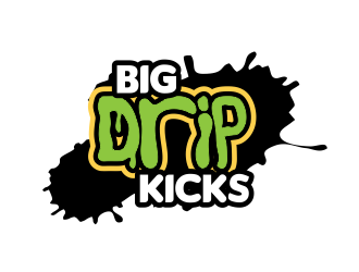 BIG DRIP KICKS logo design by serprimero