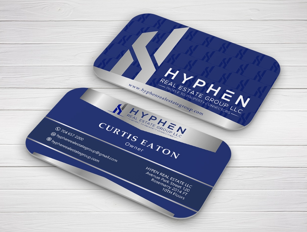 Hyphen Real Estate Group LLC logo design by Niqnish