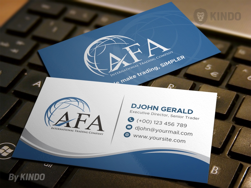 AFA  logo design by Kindo