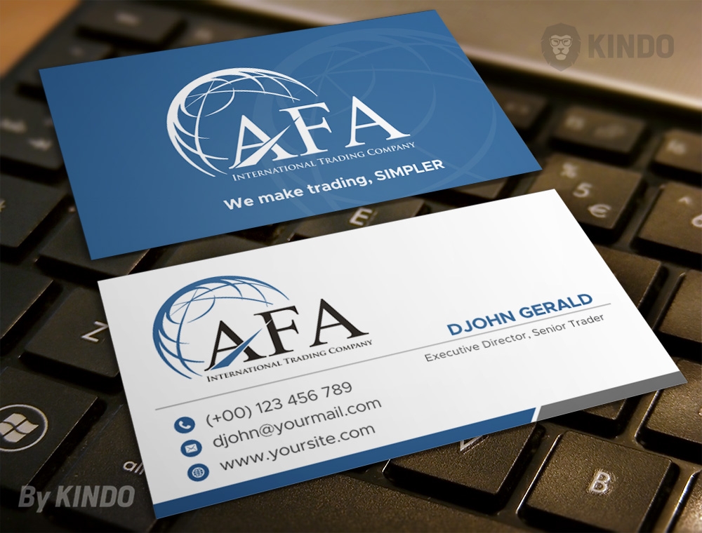 AFA  logo design by Kindo