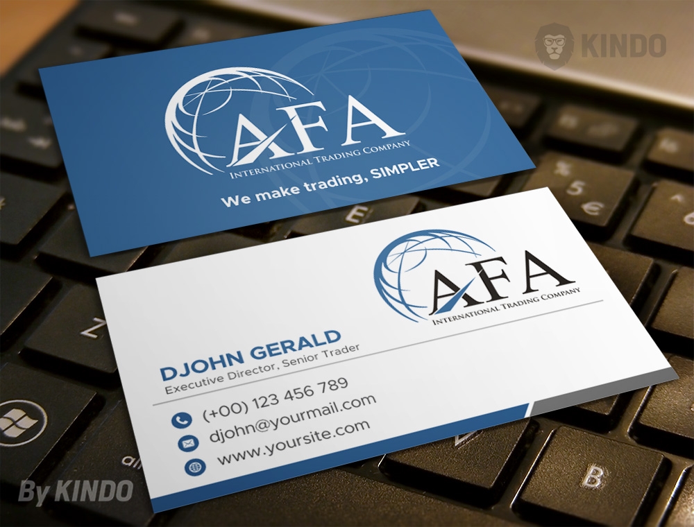 AFA  logo design by Kindo