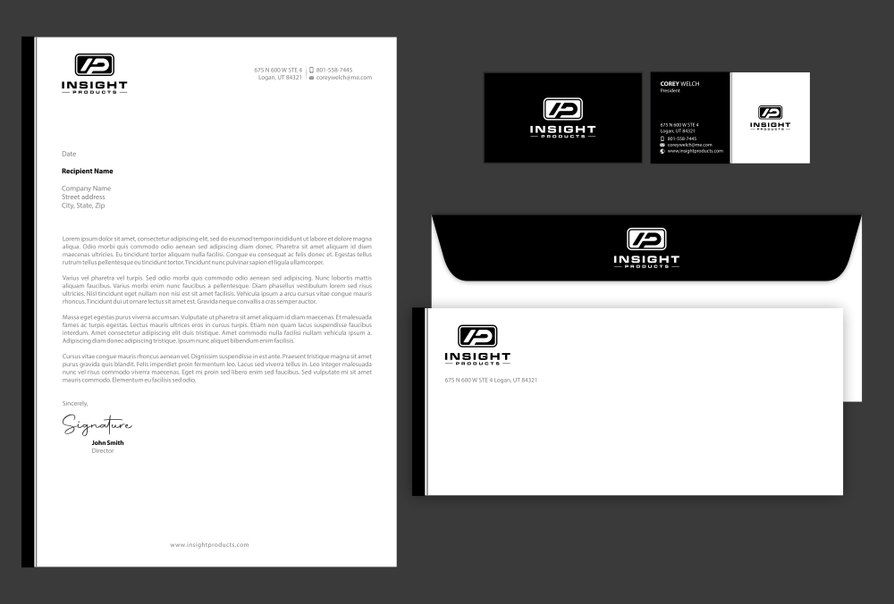 Insight Products logo design by CustomCre8tive