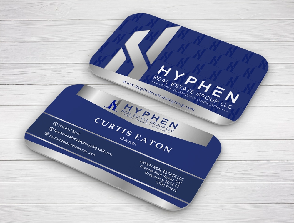 Hyphen Real Estate Group LLC logo design by Niqnish