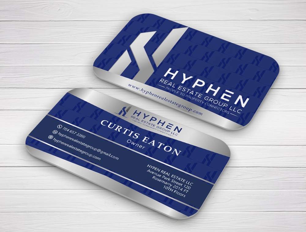 Hyphen Real Estate Group LLC logo design by Niqnish