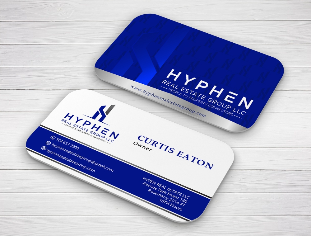 Hyphen Real Estate Group LLC logo design by Niqnish