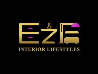 EzE  Interior Lifestyles   or EZE Interior Lifestyles logo design by Coolwanz