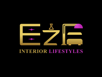 EzE  Interior Lifestyles   or EZE Interior Lifestyles logo design by Coolwanz