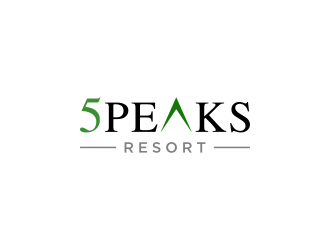 5 Peaks Resort logo design by falah 7097