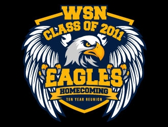 W. S. Neal Eagles  logo design by daywalker