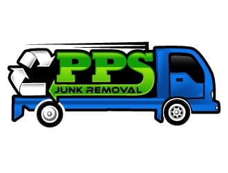 PPS Junk Removal logo design by LucidSketch