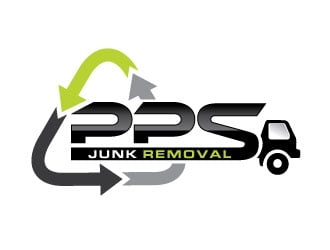 PPS Junk Removal logo design by REDCROW