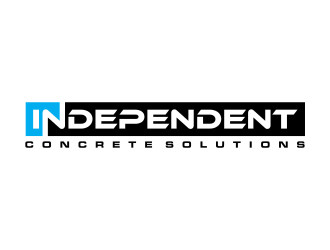 Independent concrete solutions logo design by scolessi