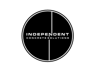 Independent concrete solutions logo design by Zhafir