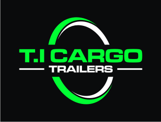 T.I Cargo Trailers logo design by rief