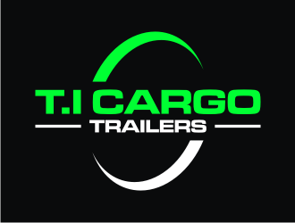 T.I Cargo Trailers logo design by rief