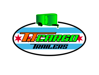 T.I Cargo Trailers logo design by beejo