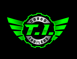 T.I Cargo Trailers logo design by scriotx