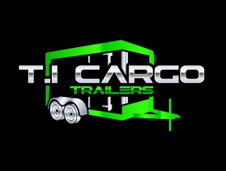 T.I Cargo Trailers logo design by uttam