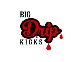 BIG DRIP KICKS logo design by mbamboex