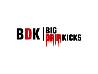 BIG DRIP KICKS logo design by pilKB