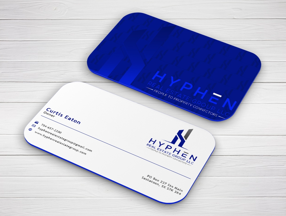 Hyphen Real Estate Group LLC logo design by Niqnish