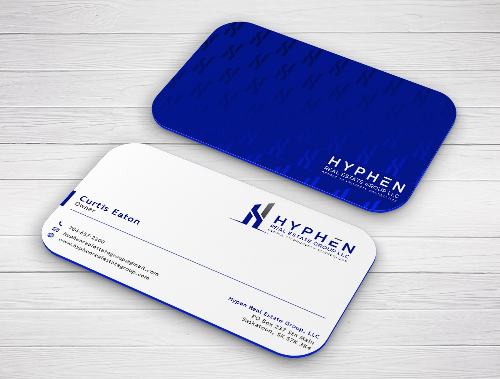 Hyphen Real Estate Group LLC logo design by Niqnish