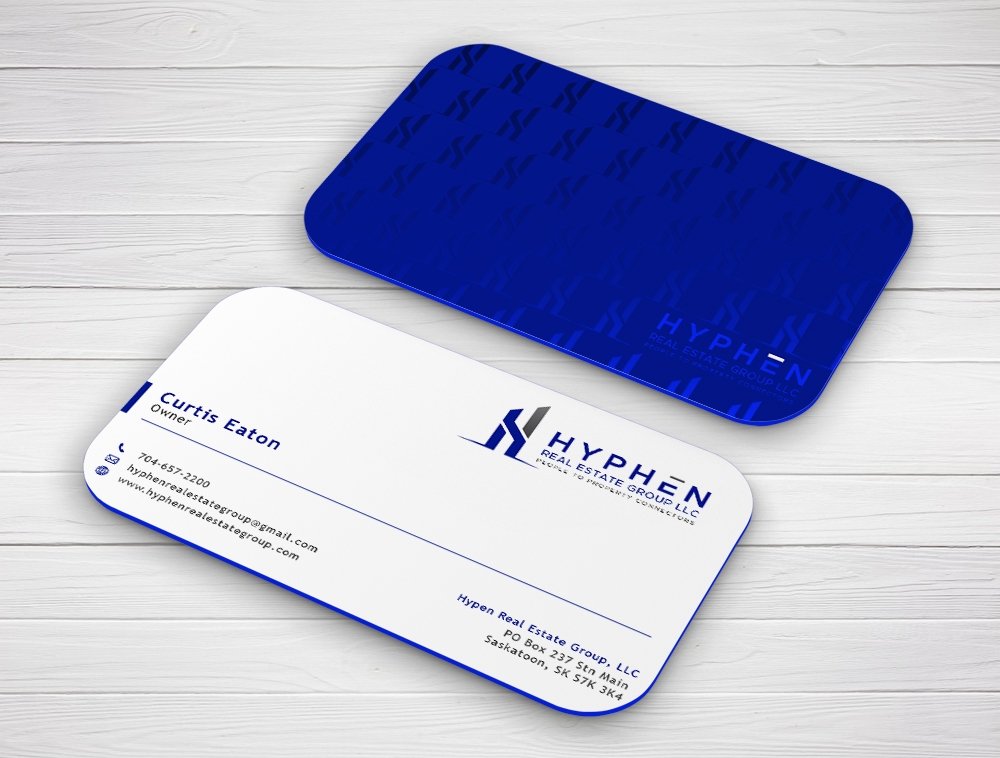 Hyphen Real Estate Group LLC logo design by Niqnish