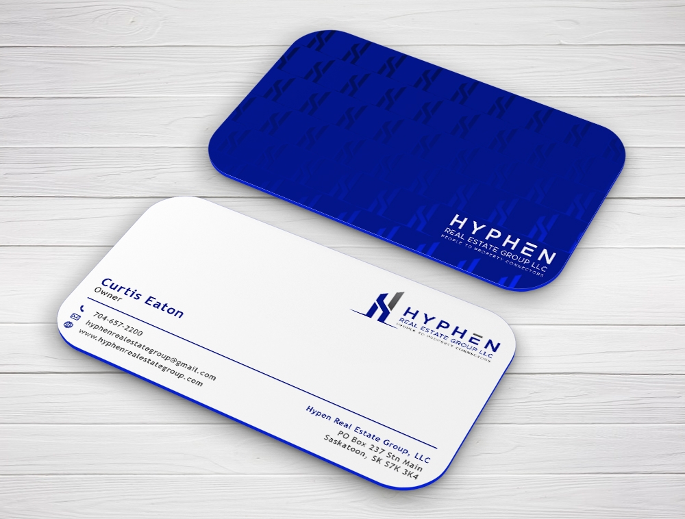 Hyphen Real Estate Group LLC logo design by Niqnish