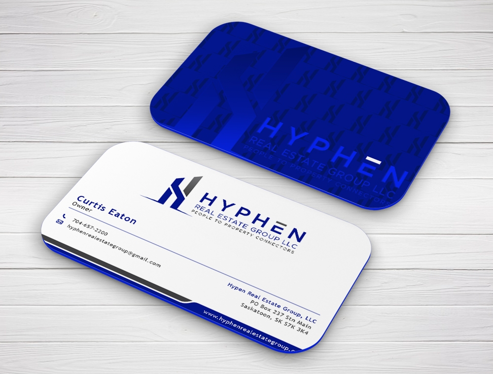 Hyphen Real Estate Group LLC logo design by Niqnish