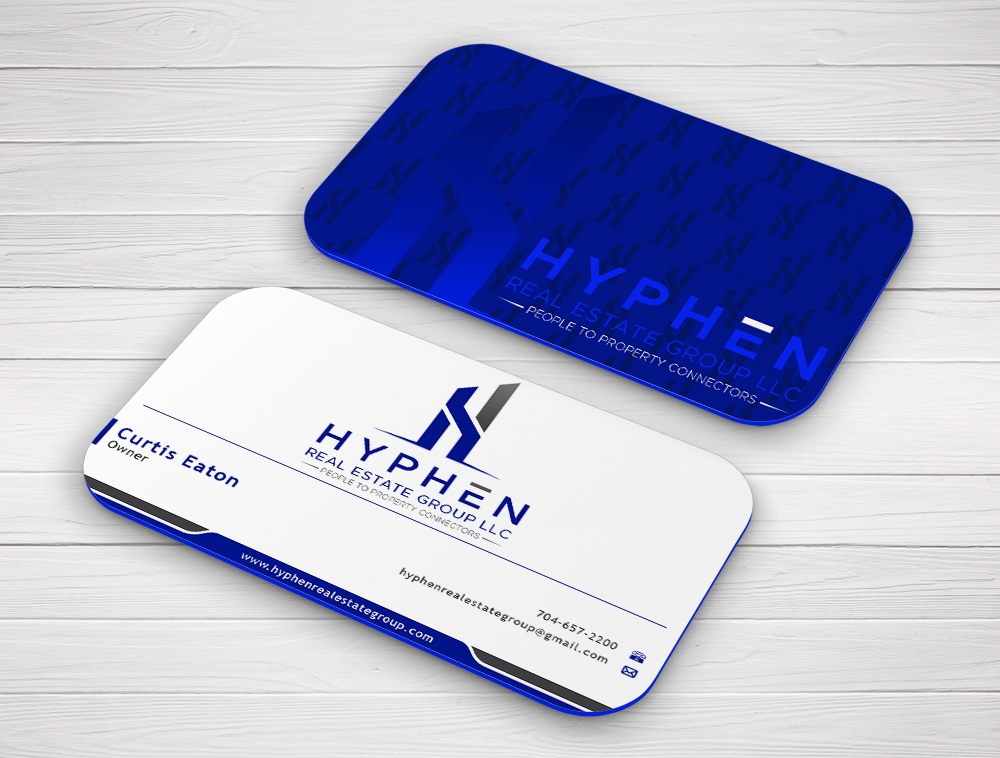 Hyphen Real Estate Group LLC logo design by Niqnish