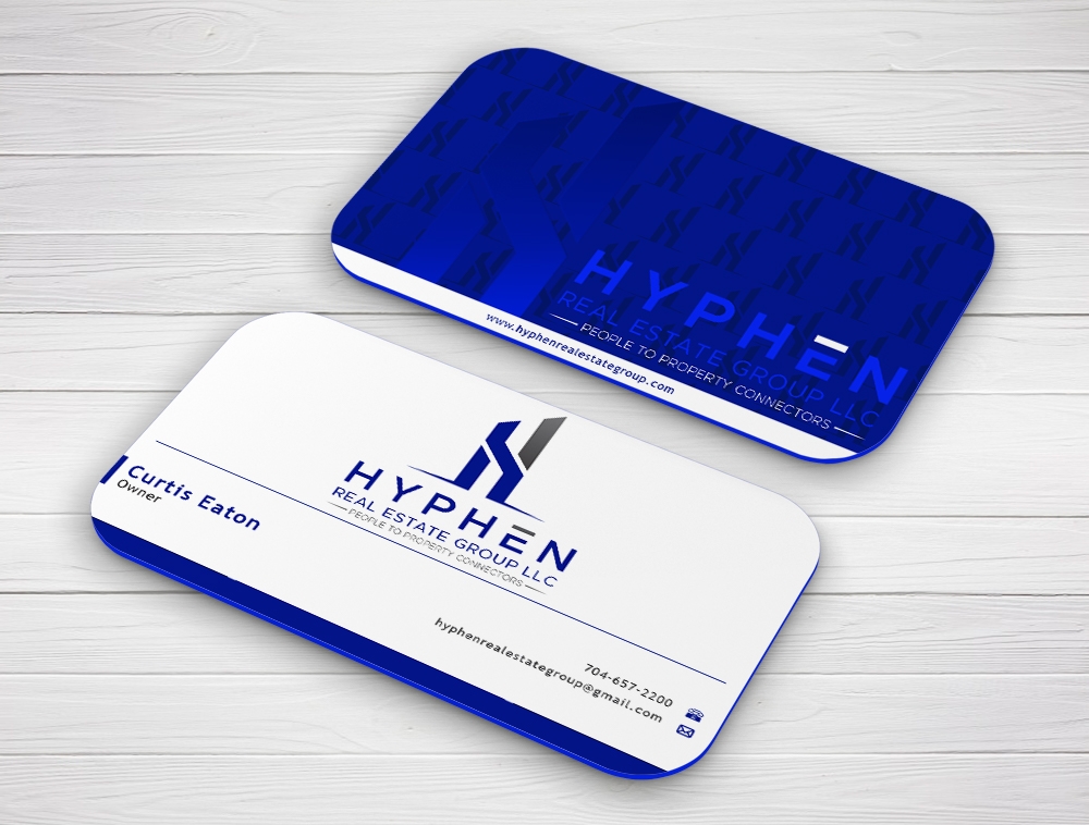 Hyphen Real Estate Group LLC logo design by Niqnish