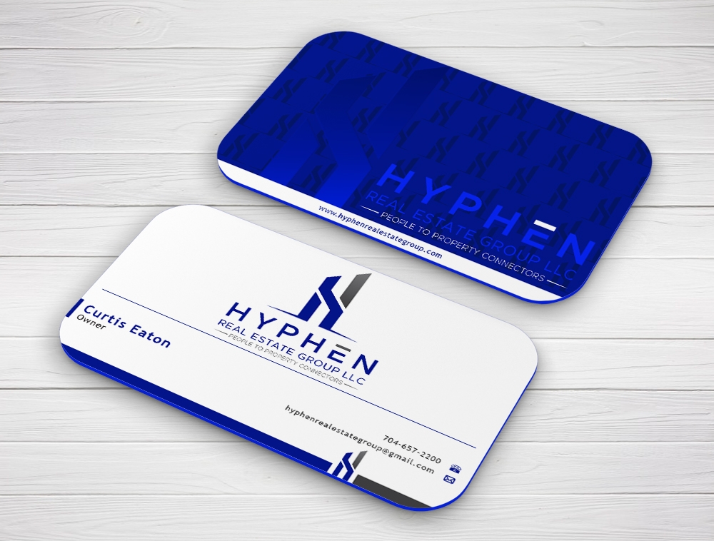 Hyphen Real Estate Group LLC logo design by Niqnish