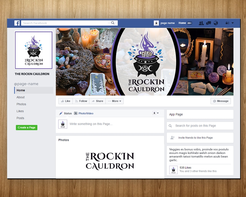 The Rockin Cauldron logo design by MastersDesigns