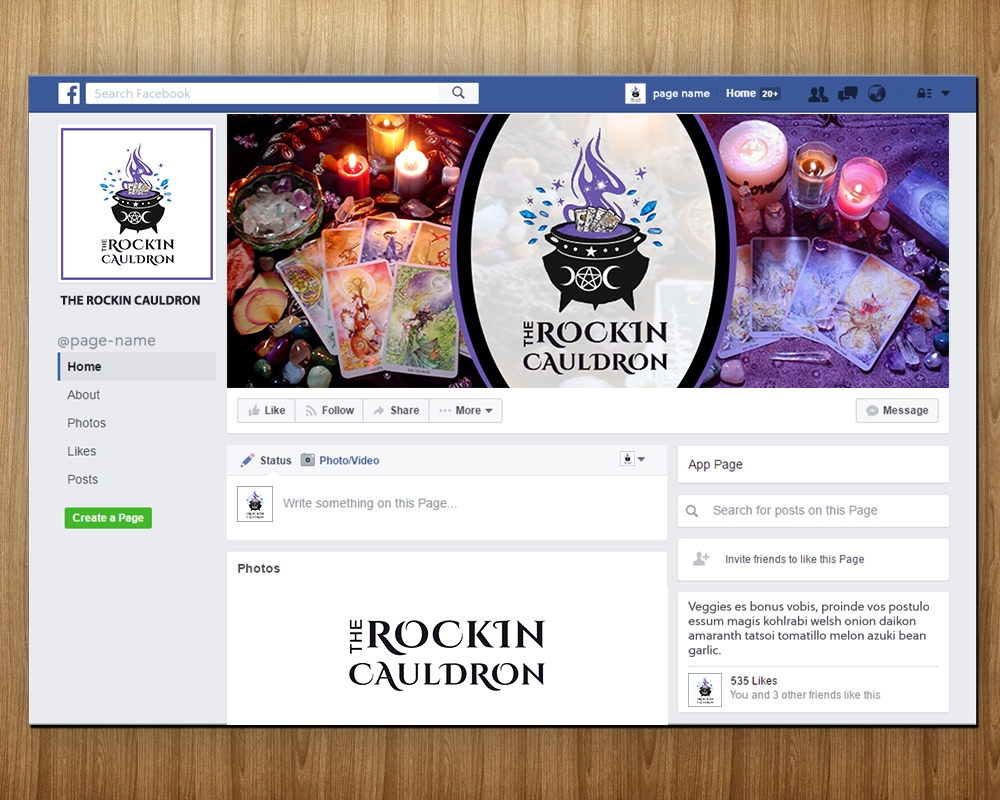 The Rockin Cauldron logo design by MastersDesigns